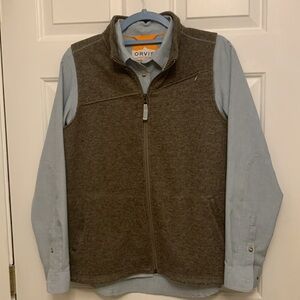 Orvis Womens wool blend sweater vest. Size M